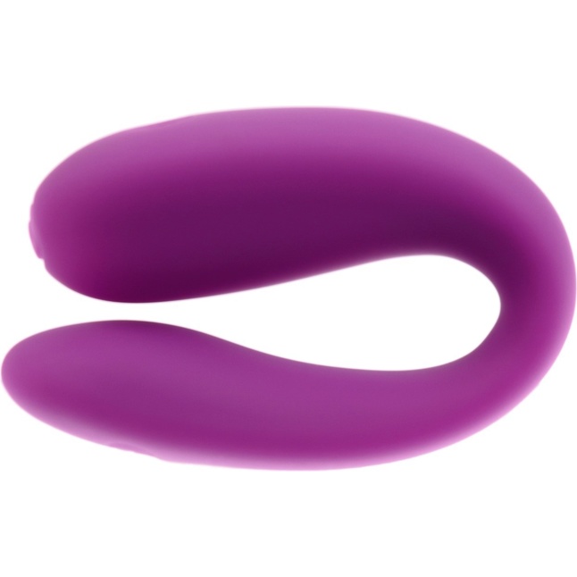 Фиолетовый стимулятор для пар с вибропулей - Оки-Чпоки. Фотография 8.