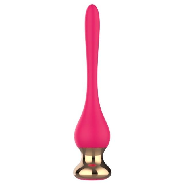 Розовый вибромассажер Nipple Vibrator - 14,5 см