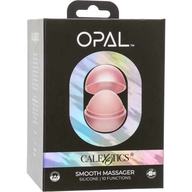 Розовый вибромассажер Opal Smooth Massager - Opal. Фотография 4.