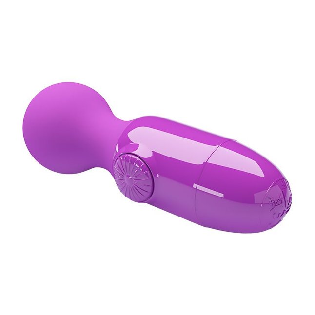 Фиолетовый мини-вибратор с шаровидной головкой Mini Stick - Pretty Love. Фотография 5.