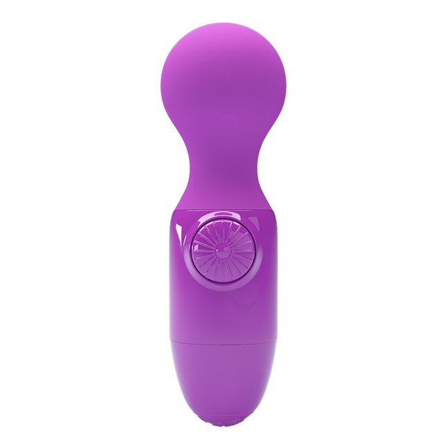 Фиолетовый мини-вибратор с шаровидной головкой Mini Stick - Pretty Love