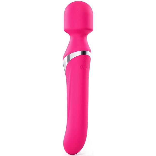 Розовый двусторонний вибромассажер Dual Orgasms - 23,5 см. Фотография 5.
