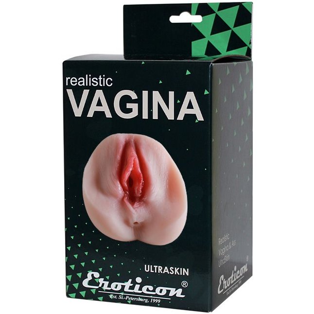 Телесный мастурбатор-вагина Realistic Vagina. Фотография 2.