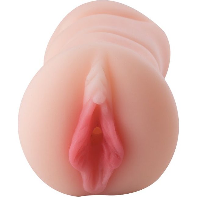 Телесный мастурбатор-вагина Realistic 3D. Фотография 7.