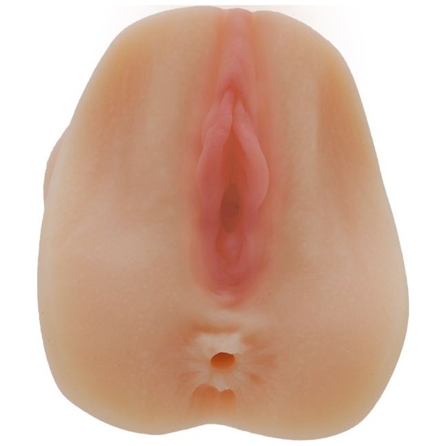 Телесный мастурбатор Realistic Vagina - вагина и анус. Фотография 9.