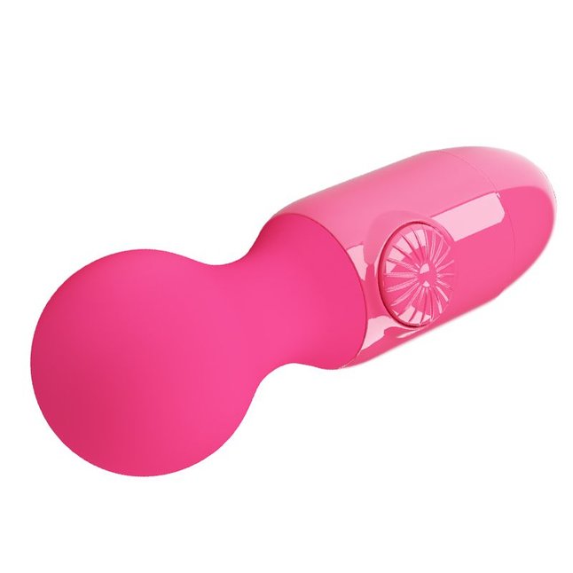 Розовый мини-вибратор с шаровидной головкой Mini Stick - Pretty Love. Фотография 3.