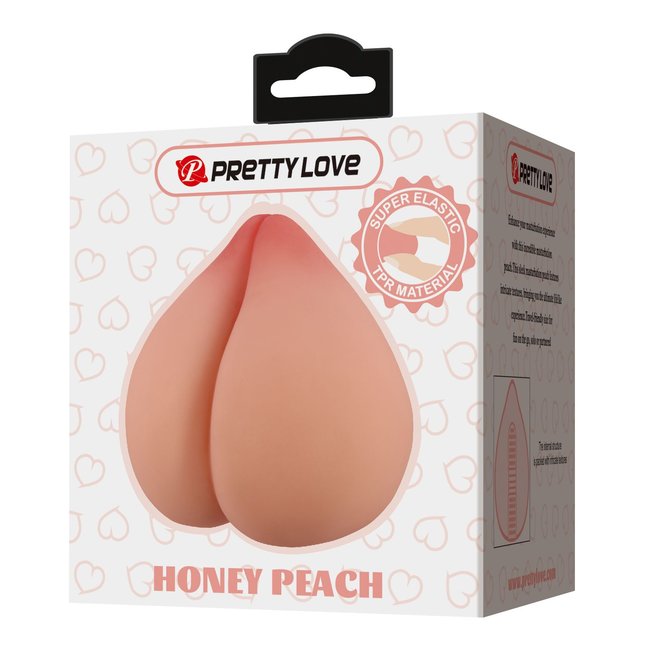 Телесный мастурбатор Honey Peach - Pretty Love. Фотография 9.