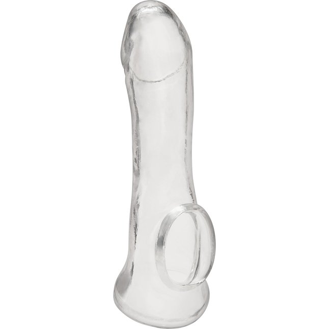 Прозрачная насадка на пенис Transparent Penis Enhancing Sleeve Extension - 15,9 см