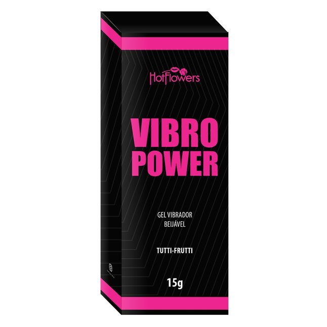 Жидкий вибратор Vibro Power со вкусом тутти-фрутти - 15 гр. Фотография 3.