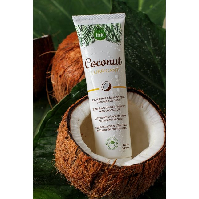 Веганская смазка на водной основе Coconut Lubricant - 100 мл. Фотография 2.