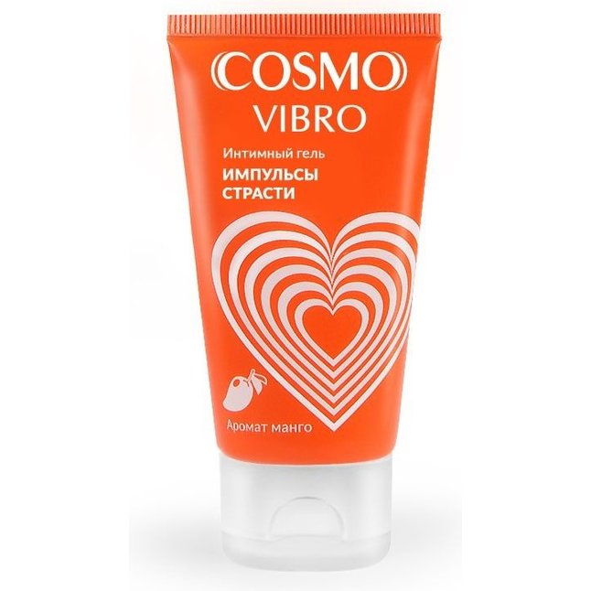Возбуждающий интимный гель Cosmo Vibro с ароматом манго - 50 гр - Возбуждающие средства