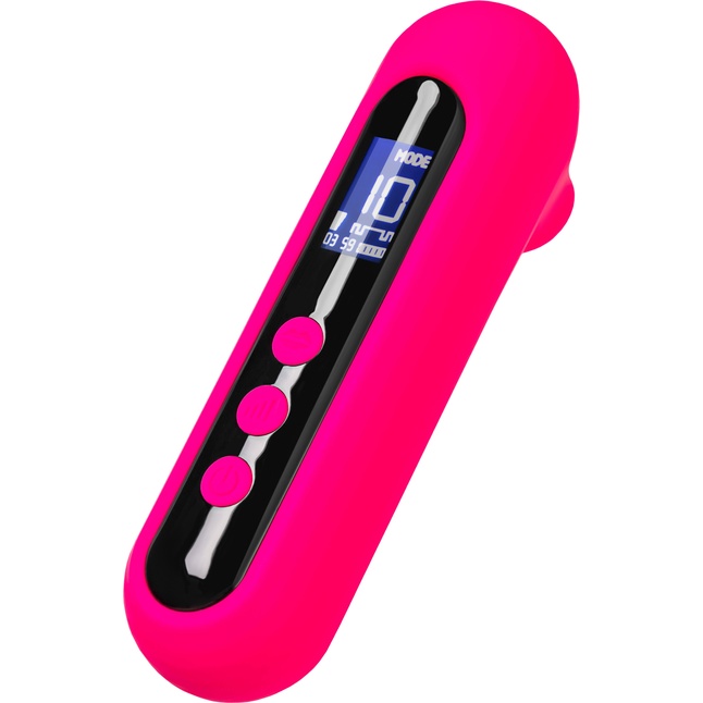 Ярко-розовый вакуум-волновой стимулятор Molette - EroTEQ by Toyfa