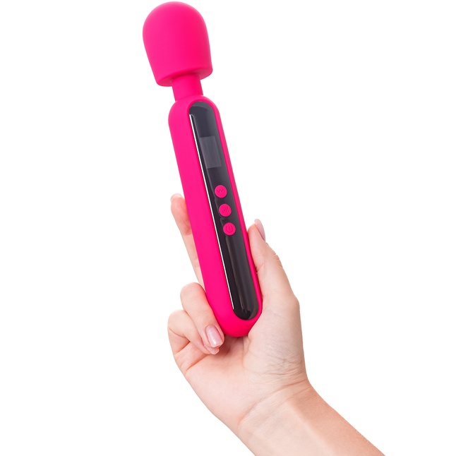 Ярко-розовый wand-вибратор Mashr - 23,5 см - EroTEQ by Toyfa. Фотография 3.