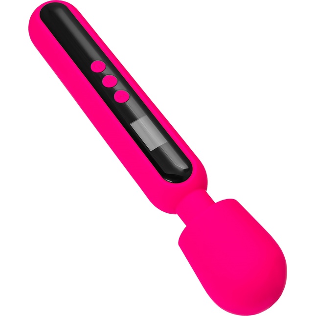 Ярко-розовый wand-вибратор Mashr - 23,5 см - EroTEQ by Toyfa. Фотография 6.
