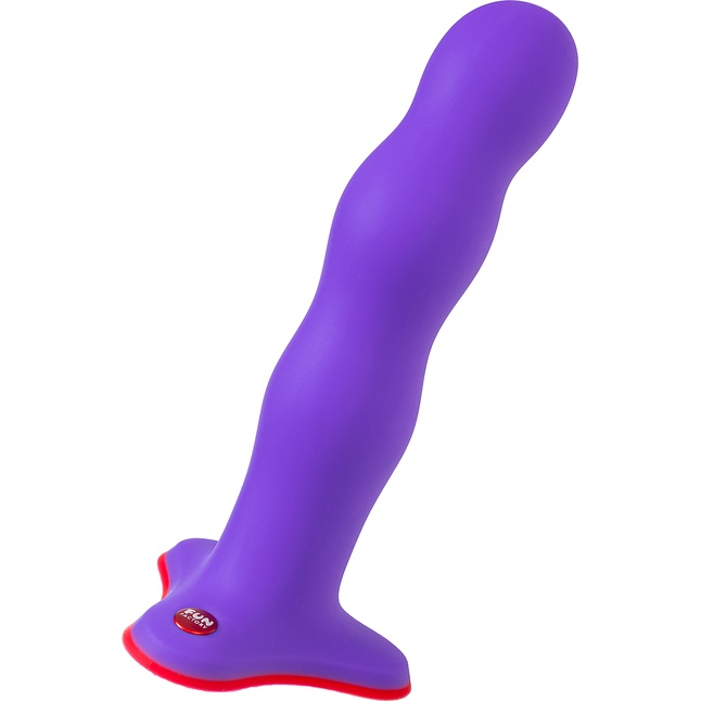 Фиолетовый фаллоимитатор Stubs Bouncer - 18,5 см. Фотография 6.
