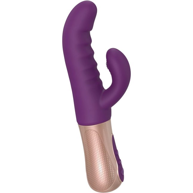 Фиолетовый вибратор-кролик Sassy Bunny - 21 см