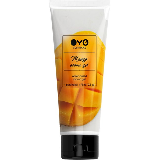 Лубрикант на водной основе OYO Aroma Gel Mango с ароматом манго - 75 мл