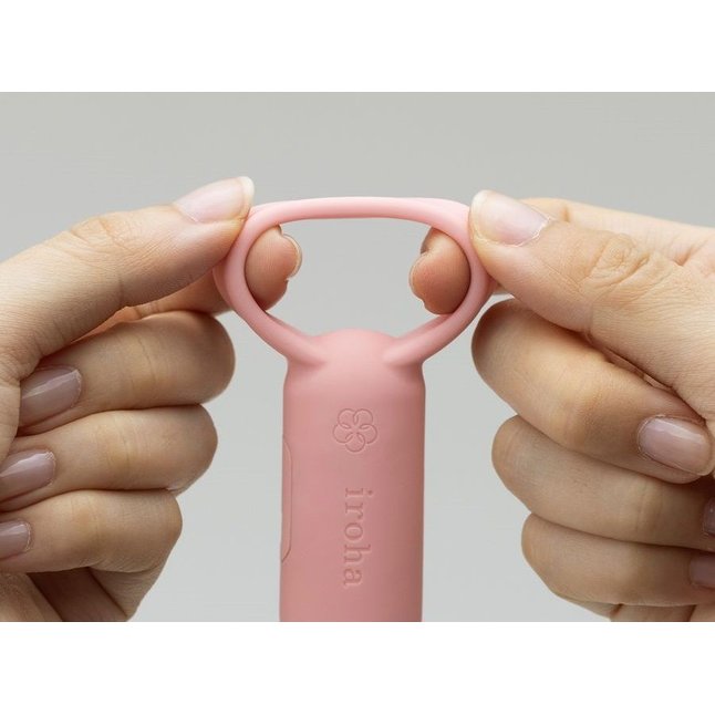 Коралловое эрекционное кольцо Iroha SVR Coral Pink - SVR vibrators. Фотография 3.