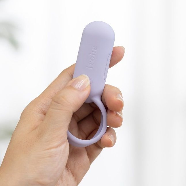 Сиреневое эрекционное кольцо Iroha SVR Very Peri - SVR vibrators. Фотография 2.