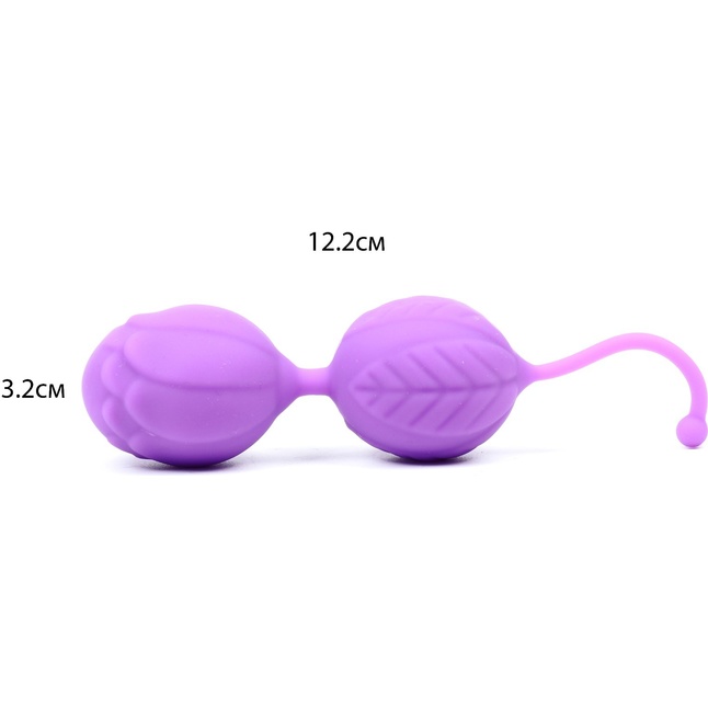 Фиолетовые вагинальные шарики «Оки-Чпоки» - Оки-Чпоки. Фотография 2.