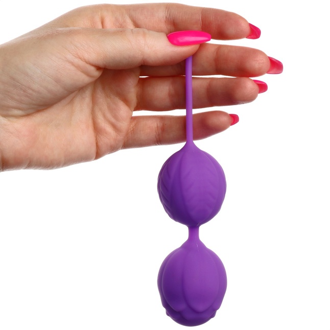 Фиолетовые вагинальные шарики «Оки-Чпоки» - Оки-Чпоки. Фотография 3.