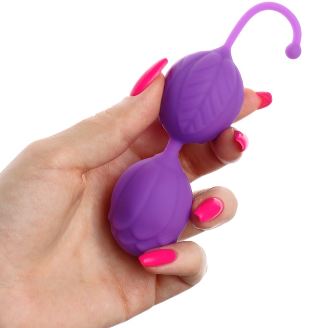 Фиолетовые вагинальные шарики «Оки-Чпоки» - Оки-Чпоки. Фотография 4.