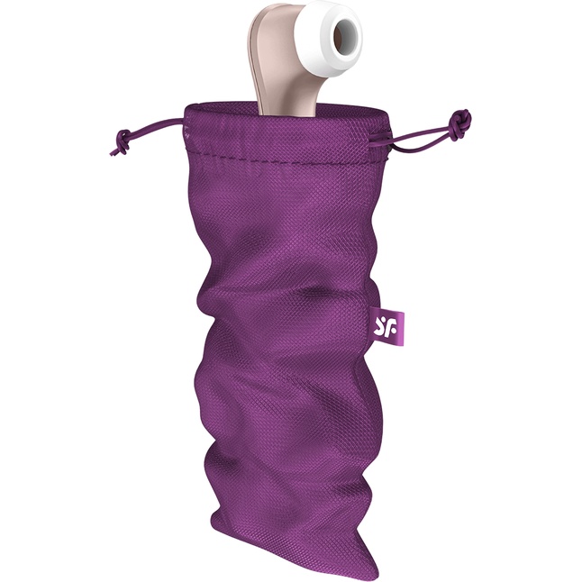 Фиолетовый мешочек для хранения игрушек Treasure Bag L. Фотография 2.