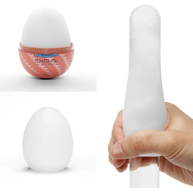 Мастурбатор-яйцо Tenga Egg Spiral - EGG Series. Фотография 3.