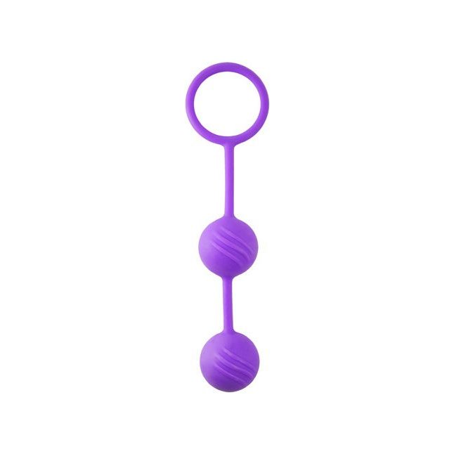 Фиолетовые вагинальные шарики Kegel Ball