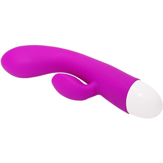 Лиловый вибростимулятор Eli - 18 см - Pretty Love. Фотография 3.