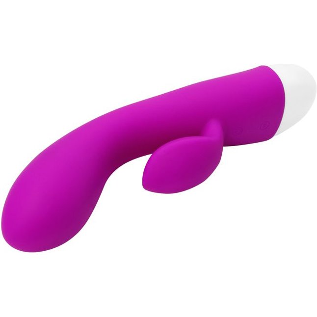 Лиловый вибростимулятор Eli - 18 см - Pretty Love. Фотография 4.