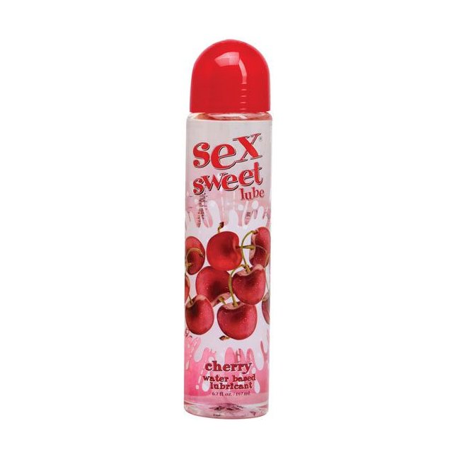 Вкусовой лубрикант с ароматом вишни Sex Sweet Lube - 197 мл - Sex Sweet Lube