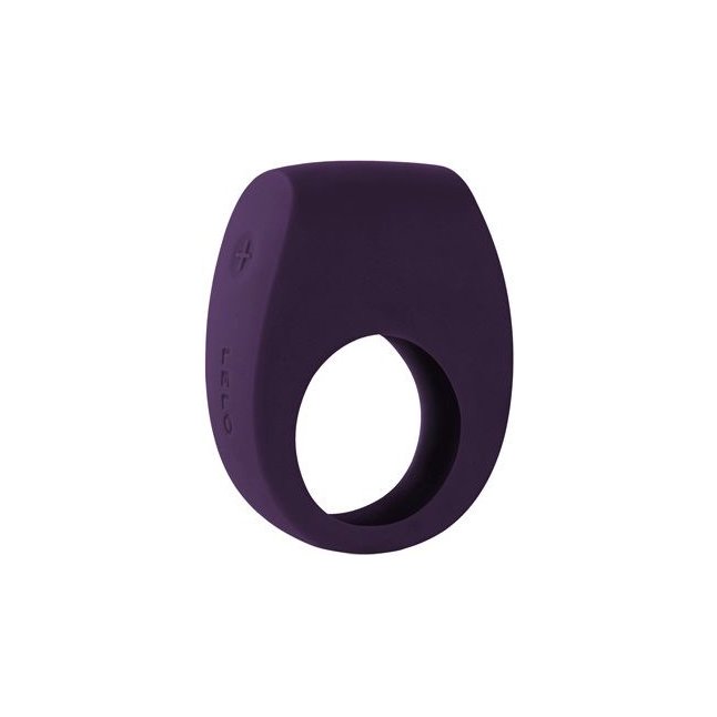 Фиолетовое эрекционное кольцо Tor 2 с вибрацией