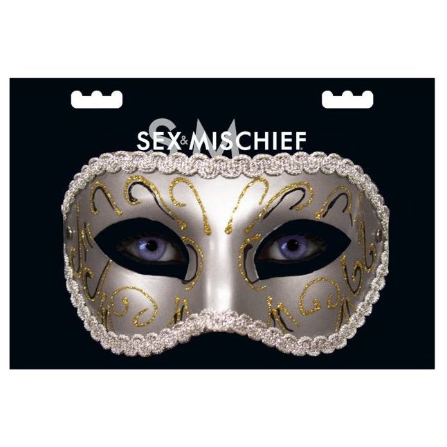 Венецианская маска Masquerade Mask - Sex   Mischief. Фотография 2.