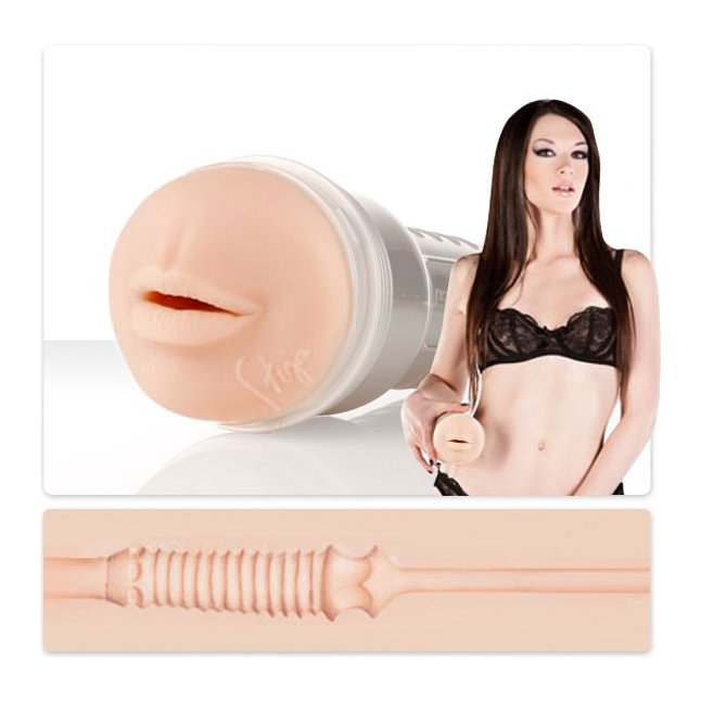 Мастурбатор-ротик Fleshlight Girls - Stoya Swallow