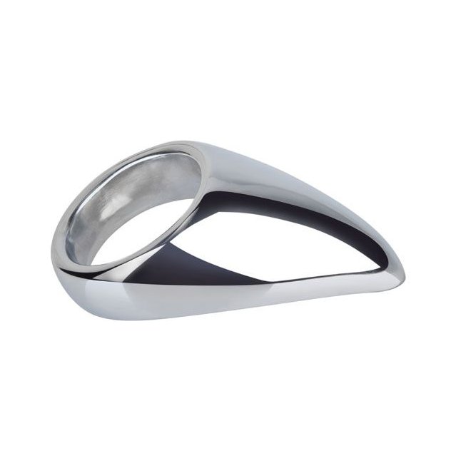 Эрекционное кольцо с металлическим языком Teadrop (размер L)