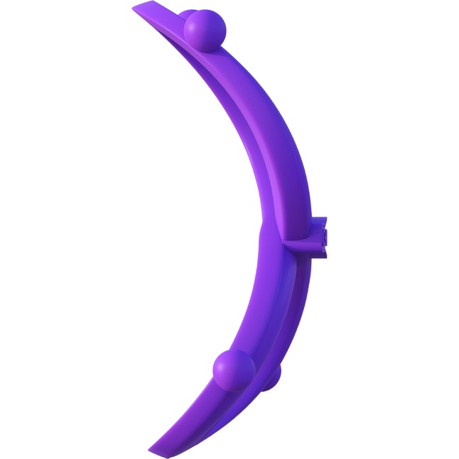 Фиолетовое эрекционное кольцо на пенис и мошонку Infinity Ring - Fantasy C-Ringz. Фотография 4.