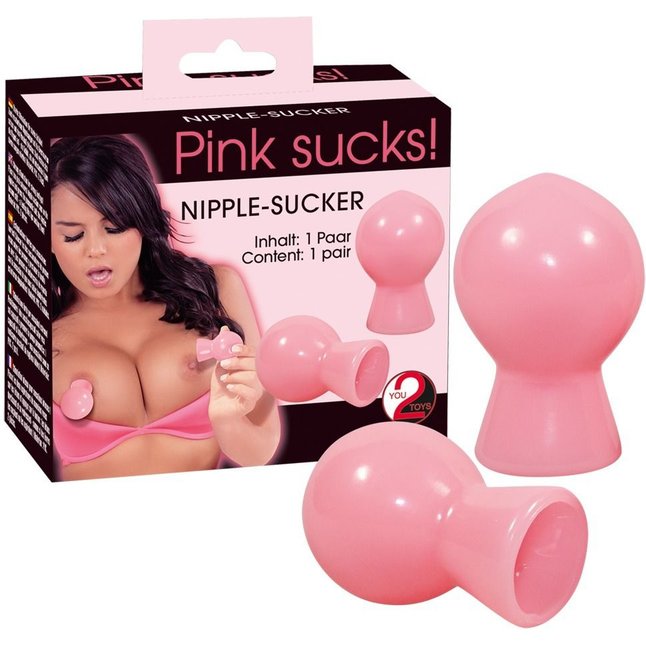 Мини-помпы для сосков Nipple Suckers - You2Toys