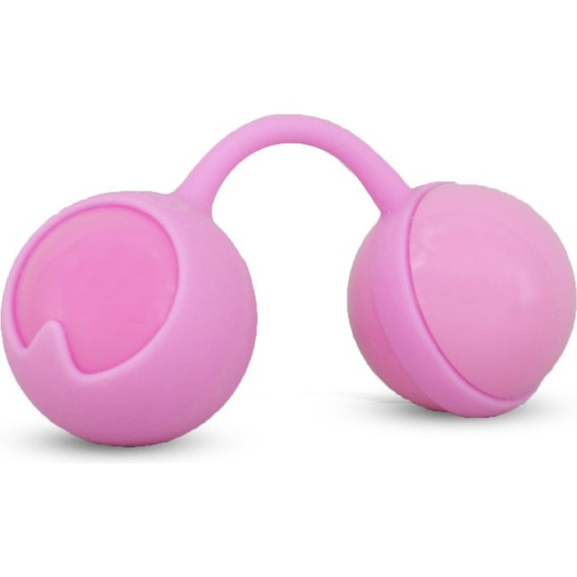Розовые вагинальные шарики с вибрацией. Фотография 3.