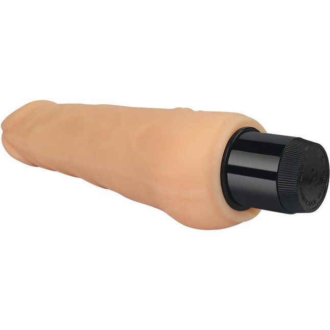 Реалистичный вибромассажёр с шипами для клиторального массажа - 19 см. Фотография 5.