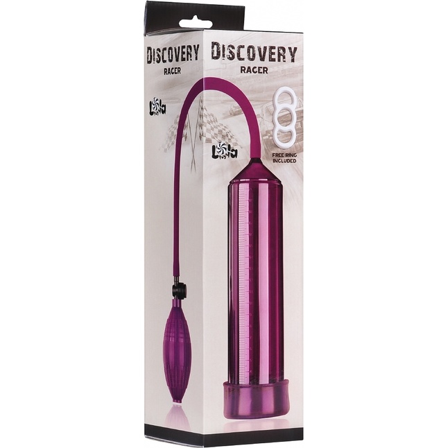 Фиолетовая вакуумная помпа Discovery Racer Purple - Discovery. Фотография 3.