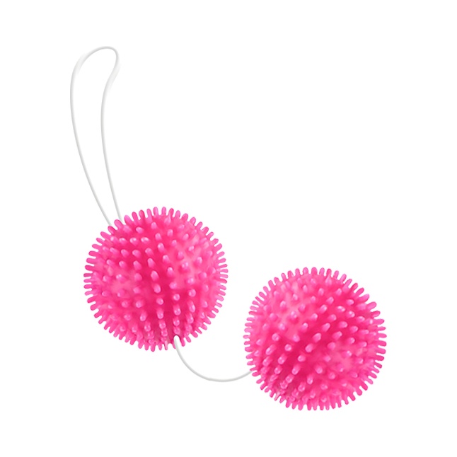 Розовые вагинальные шарики Love Balls