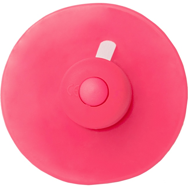 Розовая вибровтулка с закруглённым кончиком POPO Pleasure - 12,4 см. Фотография 2.