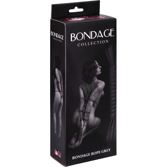 Черная веревка Bondage Collection Black - 9 м - Bondage Collection. Фотография 2.