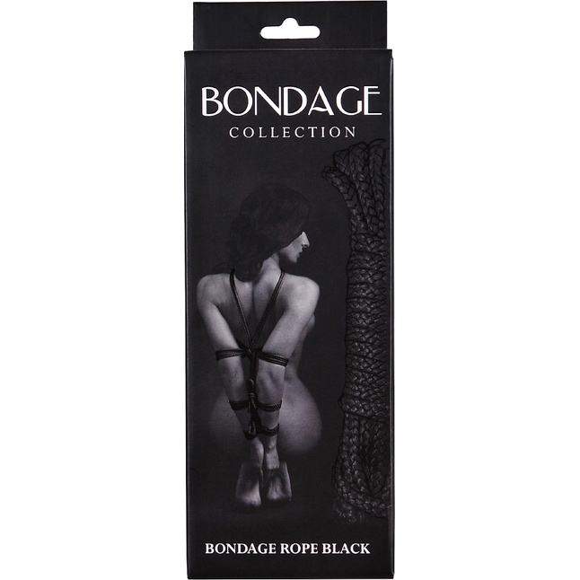 Серая веревка Bondage Collection Grey - 9 м - Bondage Collection. Фотография 3.