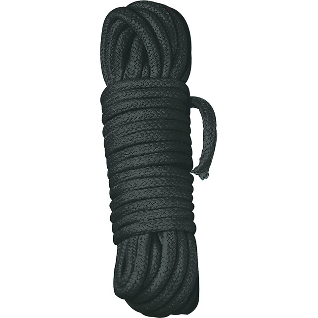 Черная веревка для бандажа - 3 м. Фотография 2.