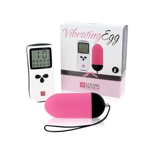 Розовое виброяйцо Vibrating Egg Pink - 8 см. Фотография 2.