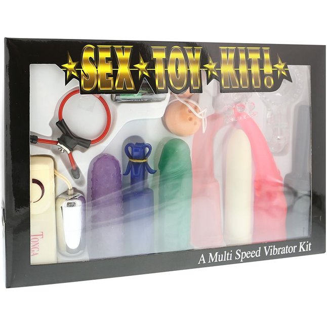 Яркий вибронабор SEX TOY KIT MULTI COLORS. Фотография 2.