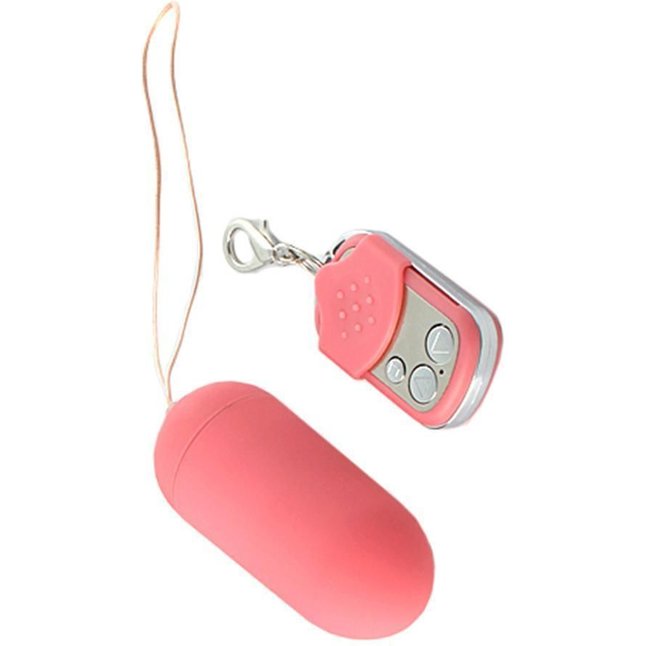 Розовое виброяйцо с радиоуправлением SEDUCTION EGG