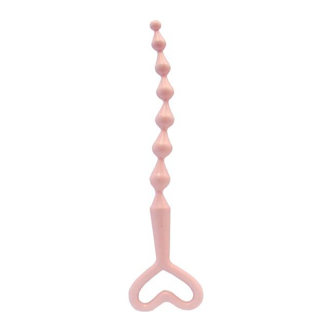 Розовая анальная цепочка REE SEDUCE PINK - 32 см